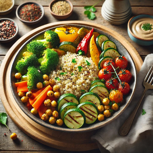 Quinoa Bowl with Roasted Vegetables