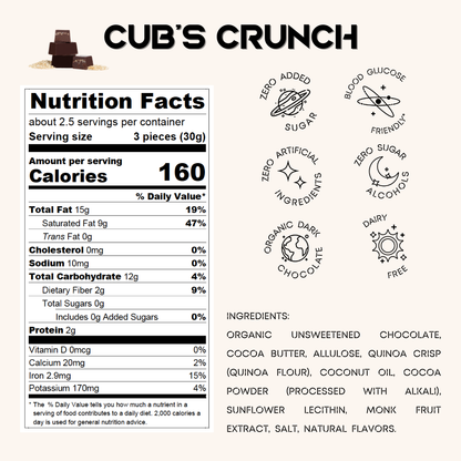 Cub's Crunch Chocolate Bites