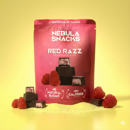 Red Razz Chocolate Bites