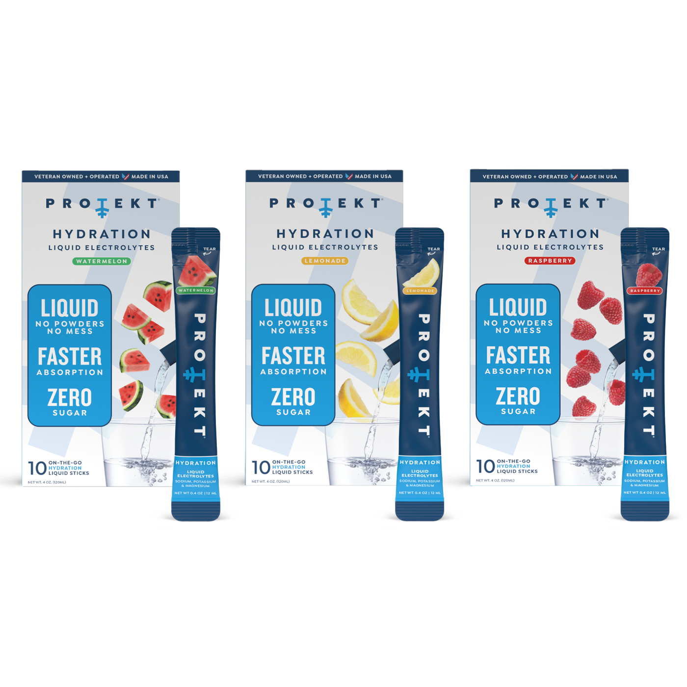 NSF Certified - HYDRATION FORMULA Protekt Products