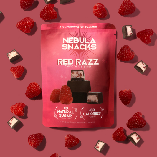 Red Razz Chocolate Bites