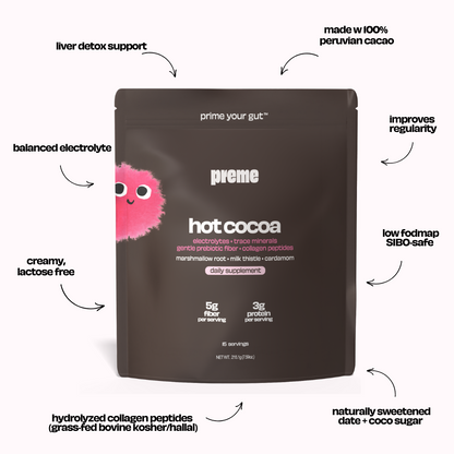 Preme Foods: Daily Detox Hot Cocoa